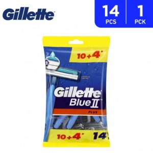 خودتراش ژیلت مدل Blue 2 Plus بسته 14 عددی