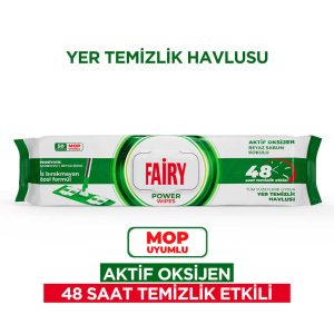دستمال مرطوب مخصوص تی فیری -  با رایحه صابون سفید